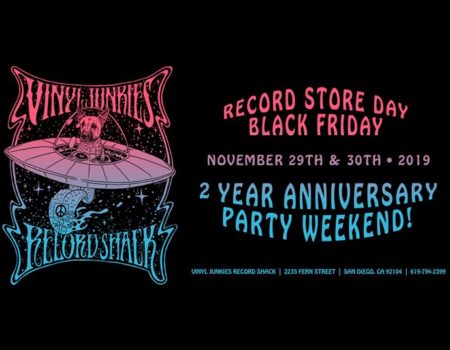 Vinyl Junkies 2 Year Anniversary Weekend / Black Friday Party!